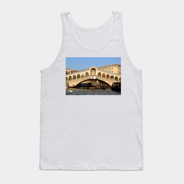 Venice Italy, Rialto Bridge Tank Top by QualitySolution